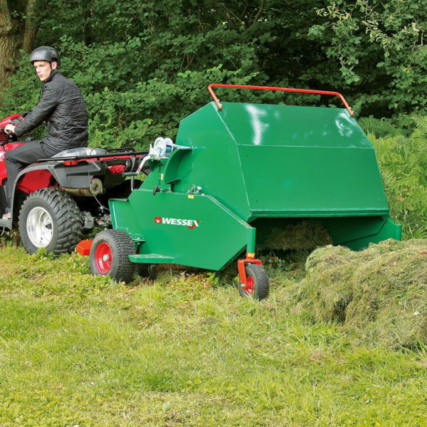 MTC-120-E SELF POWERED ATV SWEEPER COLLECTOR