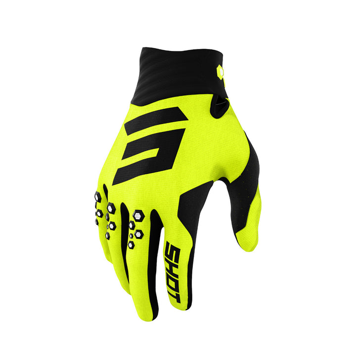 Contact Neon Gloves - Yellow - 11